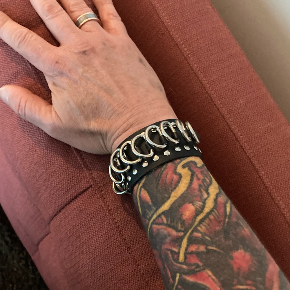 Leather Wrist Band